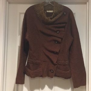 Gro Abrahamsson for Anthropology Sweater Sz 14